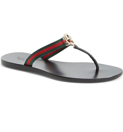 gucci flip flops women rubber|gucci flip flops women's sale.